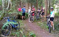 1er juillet : sortie VTT organis&eacute;e par Dani. De Marnand &agrave; Lucens, Cremin, Surpierre et retour