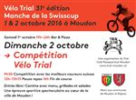 Un aper&ccedil;u partiel du flyer V&eacute;lo Trial 2016 &agrave; Moudon