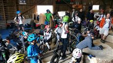 5 nov : concours interne &agrave; Ropraz, briefing avant la course