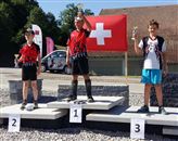 le podium des Benjamins avec &agrave; la 3&egrave;me place : Kousma