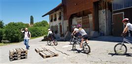 10 juillet: initiation de vélo trial pour le "Passeport vacances"