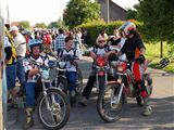 VTT &agrave; Dompierre en juin, Titi, John, Claude et Michel sont ouvreurs