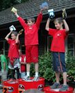 podium annuel de la coupe suisse, cat. Ecoliers 2