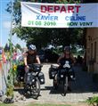 1er ao&ucirc;t : Xavier et C&eacute;line Pasche partent &agrave; v&eacute;lo pour 3 ans...