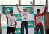 podium "Elite" : 1er Loris Braun, 2&egrave;me David Bonzon et 3&egrave;me Pascal Benaglia