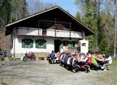 1er avril 2012, autre journ&eacute;e d'entra&icirc;nement &agrave; Monthey, chalet du Club Moto Verte