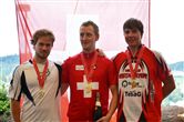 le podium Elite du Championnat Suisse 2012