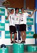 le podium Elite avec 1er : Loris Braun, 2&egrave;me : David Bonzon et 3&egrave;me : Lucien Leiser
