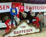 Egalement &agrave; Tramelan, le podium Junior du Championnat Suisse 20'' 