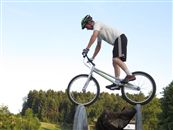 5 juillet 2014 : Brian Allaman va terminer 4&egrave;me au Championnat suisse 26'' (photo Jean P.)