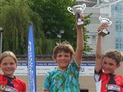 ...et remporter ainsi la cat&eacute;gorie Poussins, un grand bravo ! (photo Jean P.)