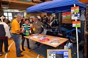 le stand de notre Club dans la halle