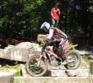 28 juin, Trial de Tramelan, Waltou en action... une action en 4 temps !  (photo: Suzanne)  