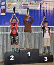 le podium Benjamins avec en 3&egrave;me place Kousma, c'est chouette