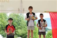 Podium Benjamins : 1er Kousma Rehacek, 2&egrave;me Micha&euml;l Repond (les 2 du Club), 3&egrave;me Alexis Vorpe 