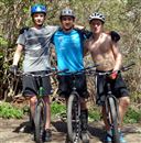 Les Elites : Romain, Tom et Steve  (photo: Martine)