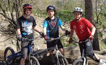 Les Minimes : Th&eacute;o, Kilian et Colin  (photo: Martine)