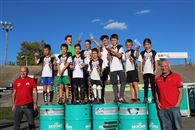 avec les entra&icirc;neurs, Ren&eacute; et Jean-Daniel  (un grand merci &agrave; Patrice Girardin pour ces photos !) 