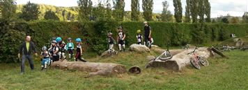 14 septembre, un entra&icirc;nement sur le terrain de Lucens
