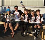 Les coureurs du Club &agrave; Vordemwald: Max, Lo&iuml;c, Vincent, Damien et Kelian, un grand bravo &agrave; tous !