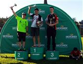 Lo&iuml;c Rogivue, imp&eacute;rial en Junior cette ann&eacute;e, remporte la course du jour...